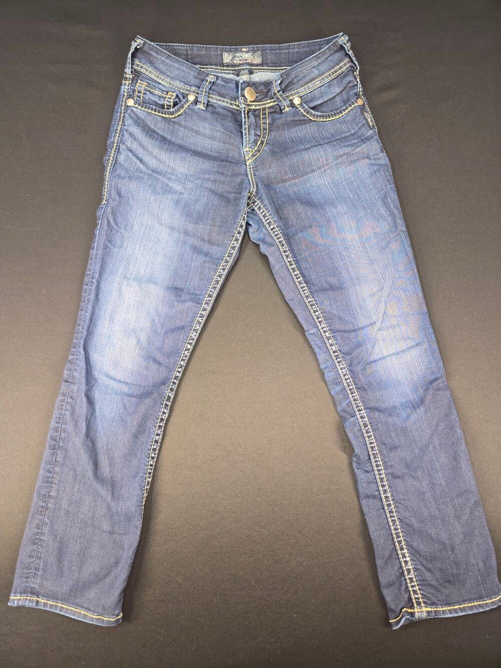 Silver Jeans Women's Suki Capris W25